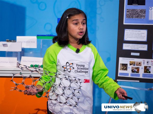 Photo of Niña de 11 años gana desafío científico