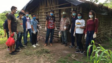 Photo of Jóvenes se organizan para construir techo a una familia vulnerable