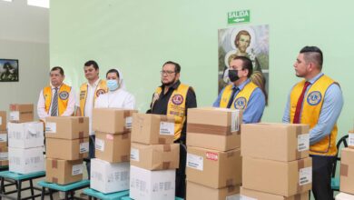 Photo of Club de Leones San Miguel Decano entrega donativo de medicamentos