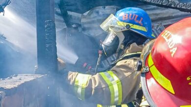 Photo of Cuerpo de Bomberos controlan incendio en Ciudad Delgado