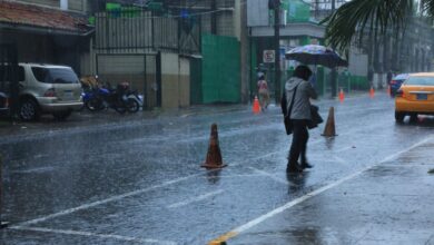 Photo of Continúan las lluvias este lunes por influencia de onda tropical
