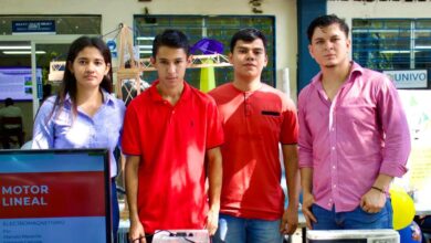 Photo of Estudiantes UNIVO presentan innovadores proyectos en la Feria de Logros 02-2025