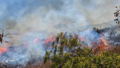 Photo of Coordinan acciones para contener incendio en el volcán Chaparrastique