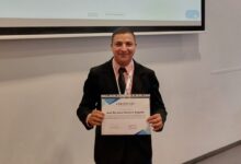 Photo of Docente de la UNIVO participa en conferencia internacional en Praga