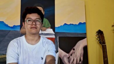 Photo of Estudiante de la UNIVO destaca en el arte y el muralismo