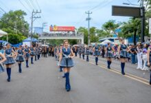 Photo of UNIVO hace historia con su primera participación en el desfile de independencia en San Miguel