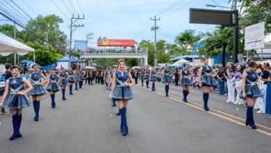 Photo of UNIVO hace historia con su primera participación en el desfile de independencia en San Miguel