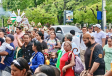Photo of Tradicional Bajada reúne a numerosos migueleños en las calles de San Miguel